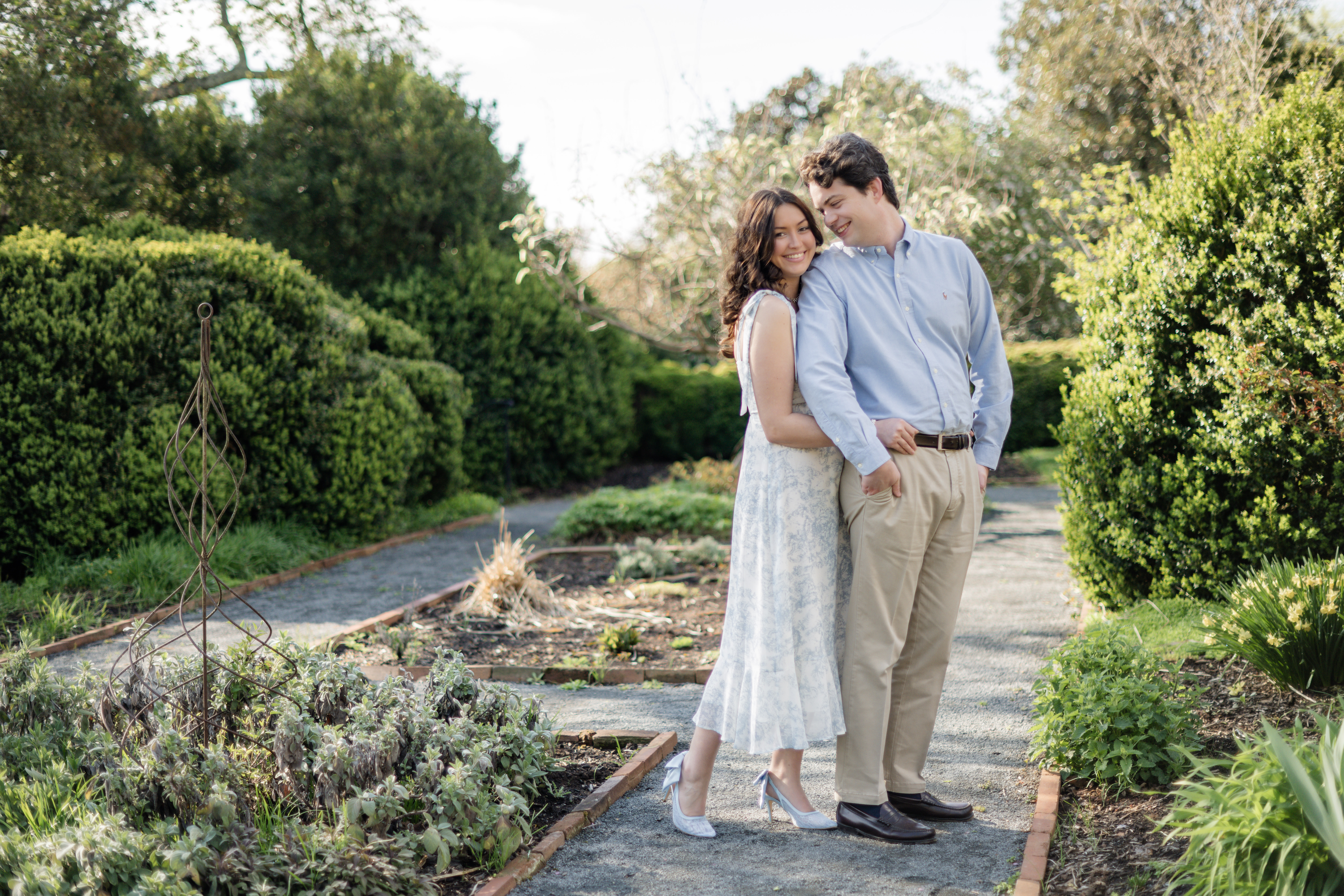 Collin and Camryn engagement photo